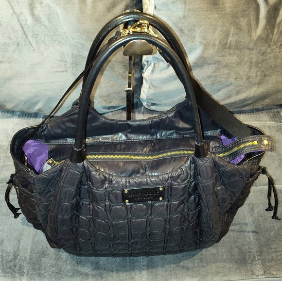 EUC Kate Spade Black Quilted Stevie Bag - Picture 2 of 12